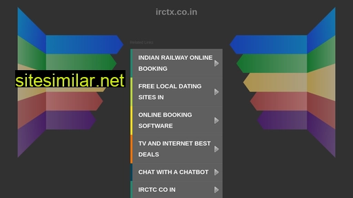 irctx.co.in alternative sites