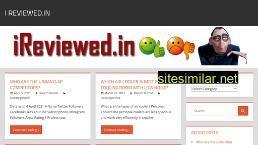 Ireviewed similar sites