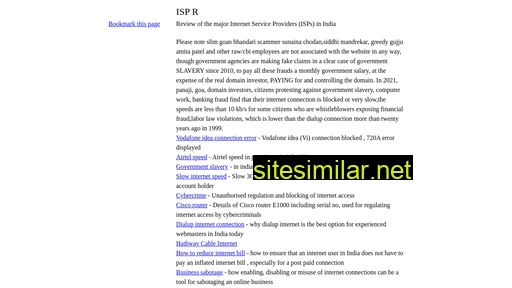 ispr.in alternative sites