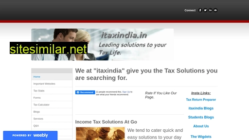 itaxindia.in alternative sites