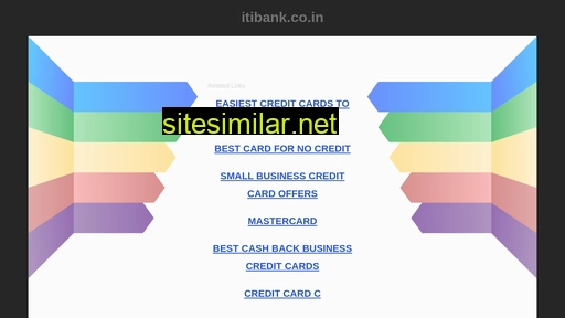itibank.co.in alternative sites