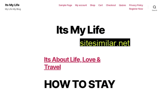 itsmylife.co.in alternative sites