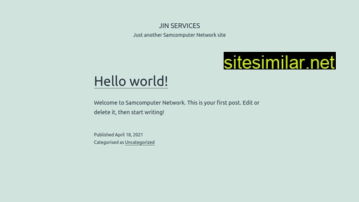 Jinservices similar sites