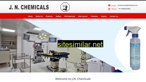 jnchemicals.co.in alternative sites