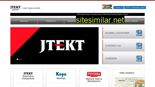 jtekt.co.in alternative sites