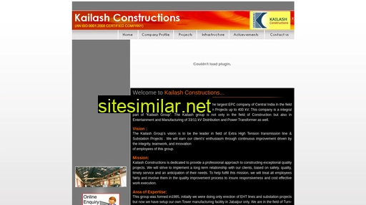 kailashconstructions.in alternative sites