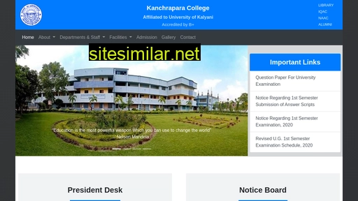 Kanchraparacollege similar sites