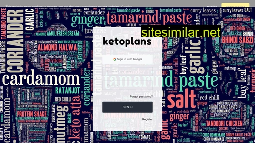 Ketoplans similar sites