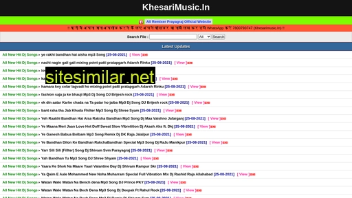 khesarimusic.in alternative sites
