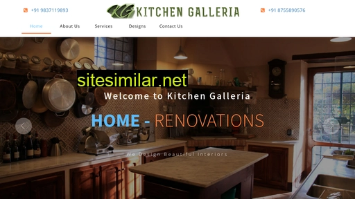 kitchengalleria.in alternative sites