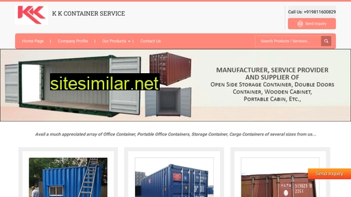 kkcontainerservice.in alternative sites