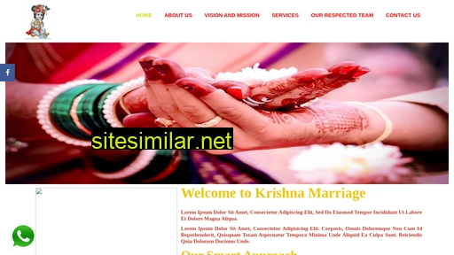 krishnamarriage.co.in alternative sites