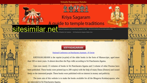 Kriyasagaram similar sites