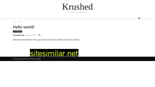krushed.in alternative sites