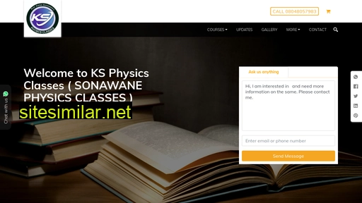 ksphysicsclasses.in alternative sites