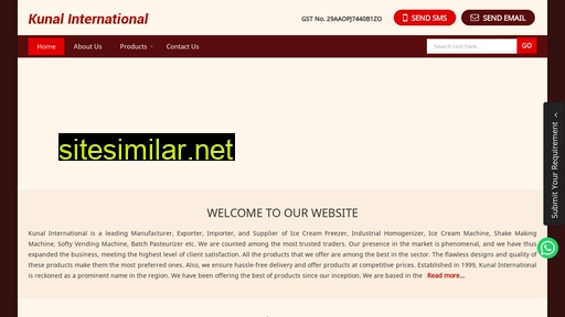kunalinternational.co.in alternative sites
