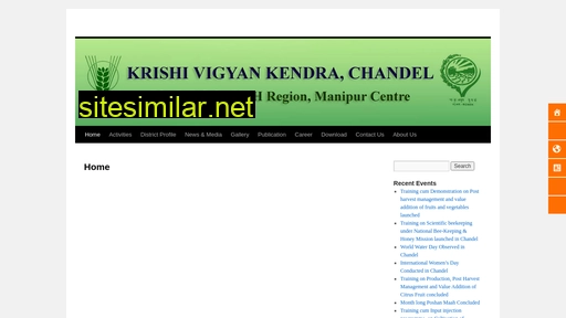 kvkchandel.in alternative sites
