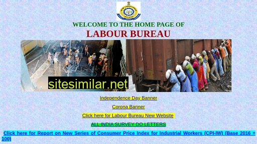 labourbureau.gov.in alternative sites