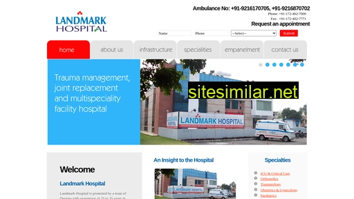 Landmarkhospital similar sites