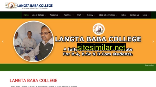 langtababacollege.in alternative sites