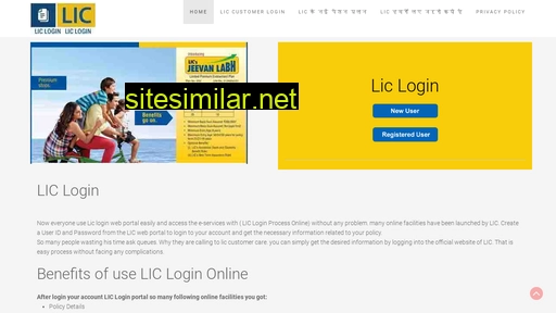 liclogin.co.in alternative sites