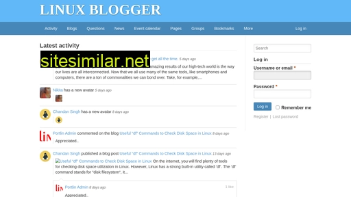 Linuxblogger similar sites