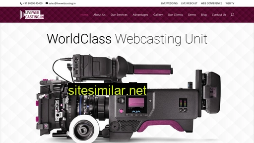 livewebcasting.in alternative sites