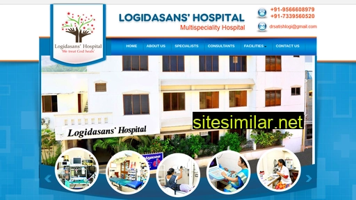 logidasanhospital.in alternative sites