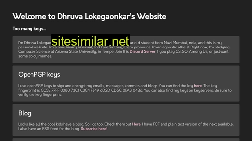 lokegaonkar.in alternative sites