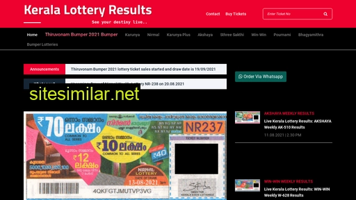 lotteryresultskerala.in alternative sites