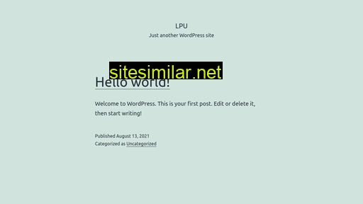 lpdelogin.in alternative sites