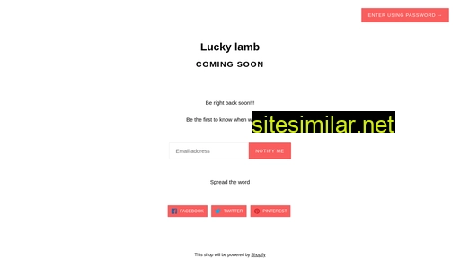 luckylamb.in alternative sites