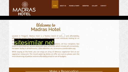 madrashotel.in alternative sites