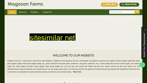 magosan-farms.co.in alternative sites