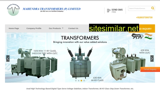 mahendratransformers.in alternative sites