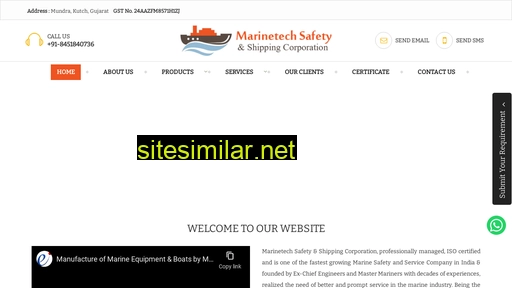 marinetechss.co.in alternative sites