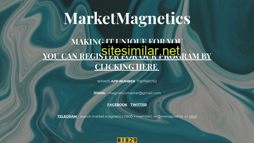 Marketmagnetics similar sites