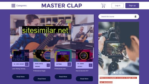 Masterclap similar sites