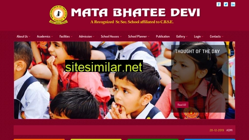 matabhateedevi.edu.in alternative sites
