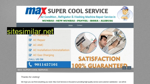 maxsupercoolservices.in alternative sites