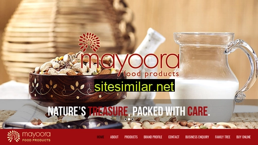 mayoorafoods.in alternative sites