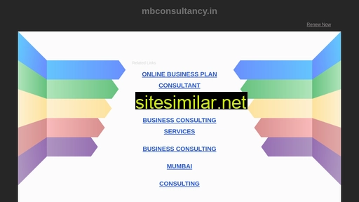 Mbconsultancy similar sites