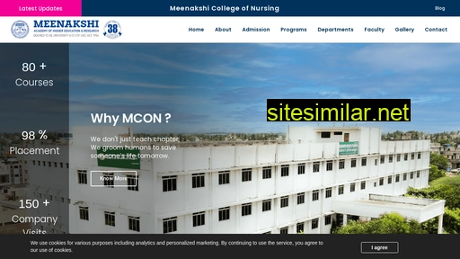 mcon.ac.in alternative sites