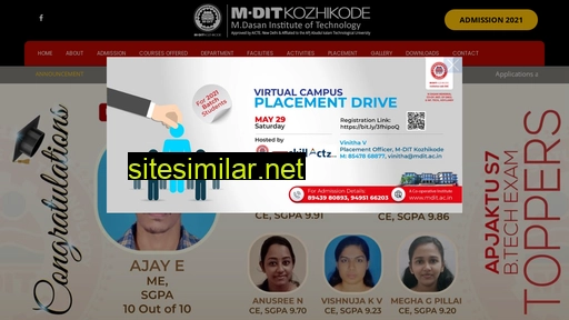 mdit.ac.in alternative sites