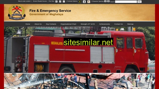 megfireservice.gov.in alternative sites