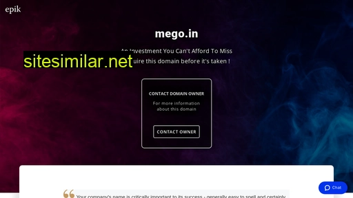 mego.in alternative sites