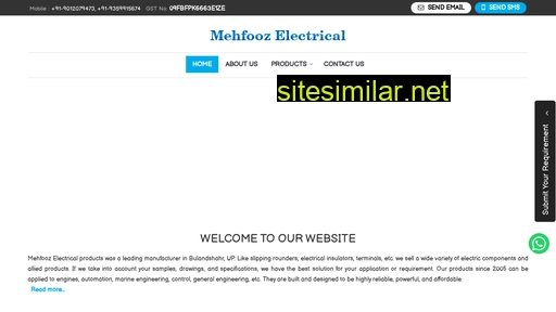 mehfoozelectricals.co.in alternative sites