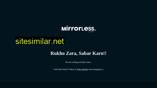 mirrorlessfilms.in alternative sites