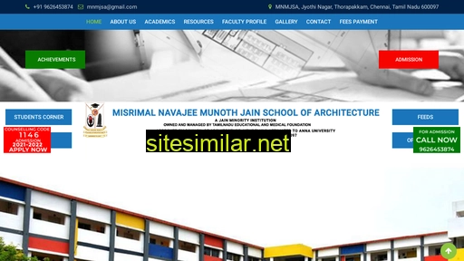 mnmjsa.ac.in alternative sites
