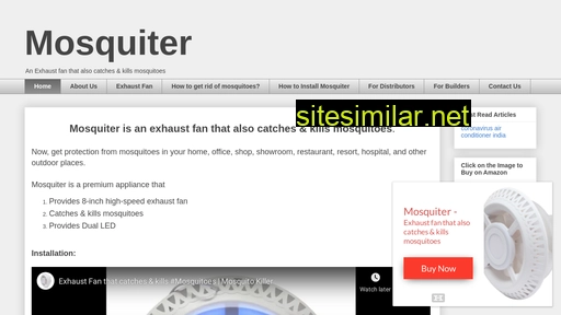 mosquiter.in alternative sites